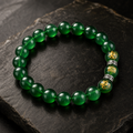 Green Crystal Wealth Bracelet – Prosperity & Abundance Energy