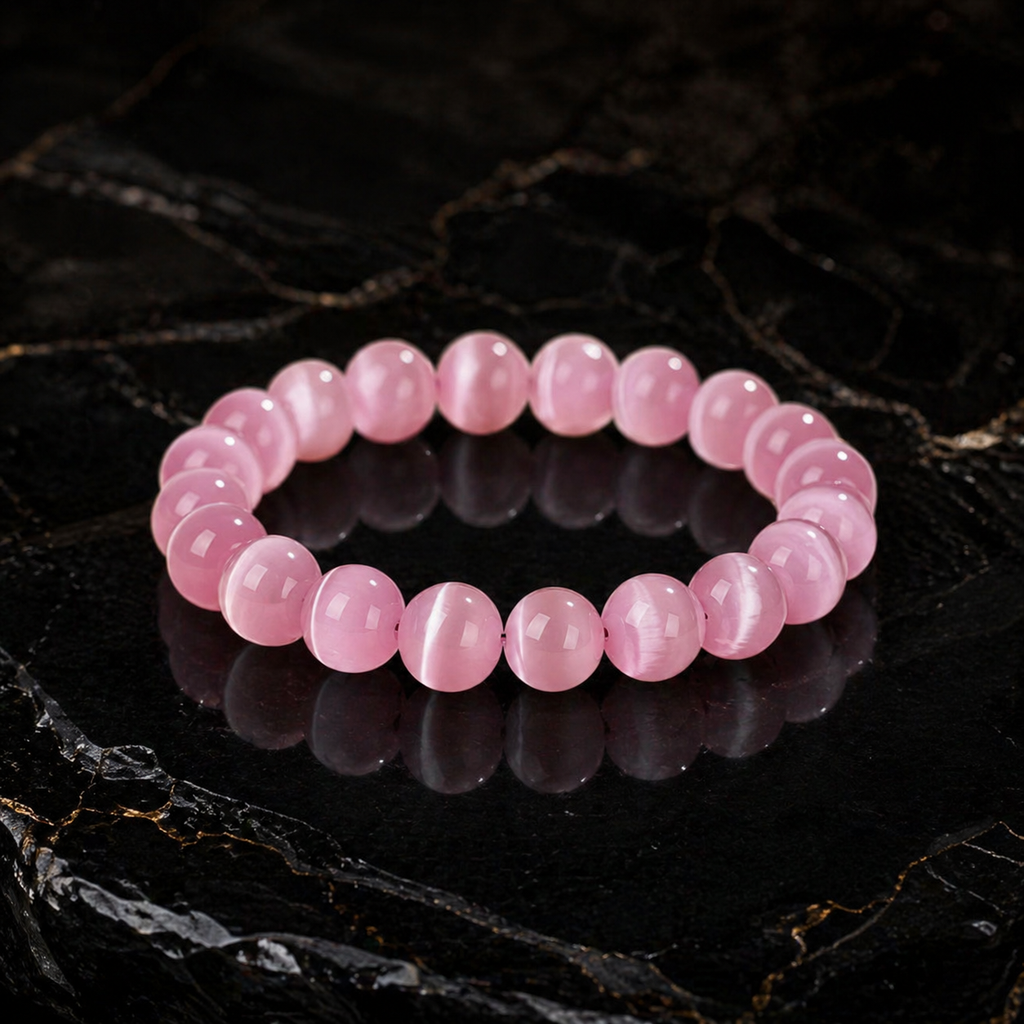 Pink Crystal Bracelet – Love & Attraction Energy