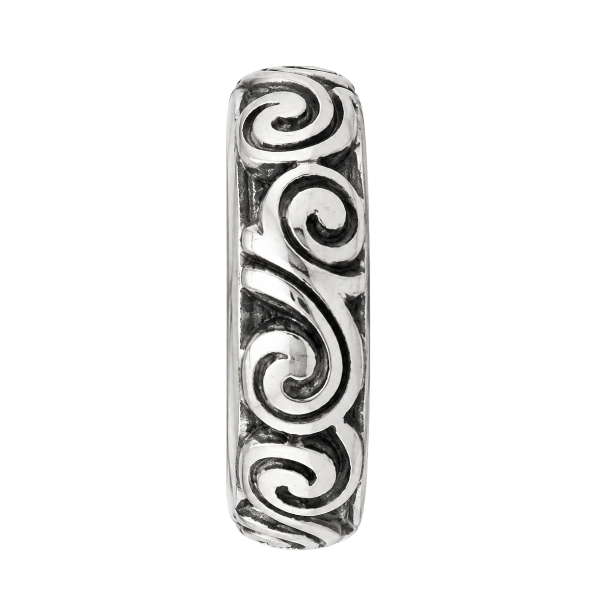 acc-Antique Silver Tube Spacer
