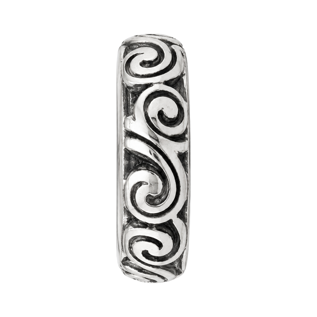 acc-Antique Silver Tube Spacer