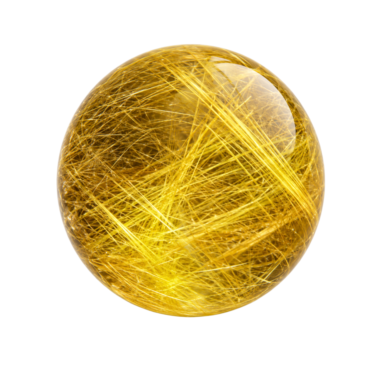 color-Yellow Tones-Golden Rutilated Quartz