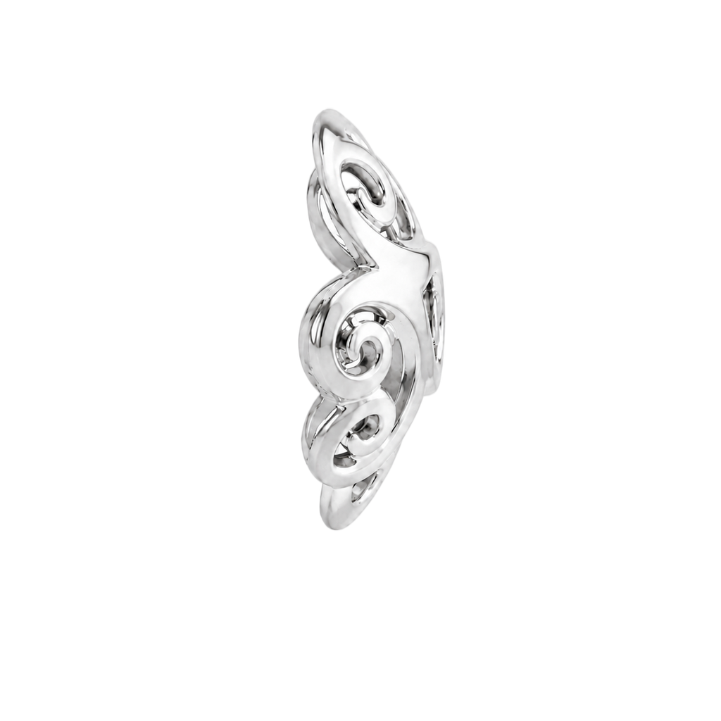 acc-Silver Bead Cap（Style B）