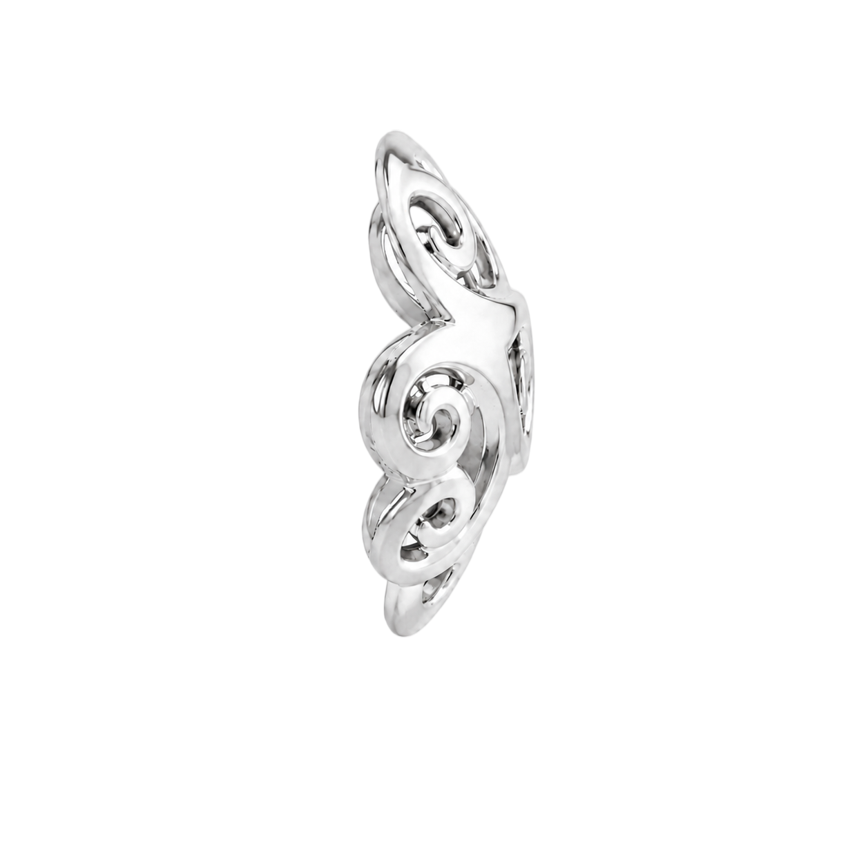 acc-Silver Bead Cap（Style B）