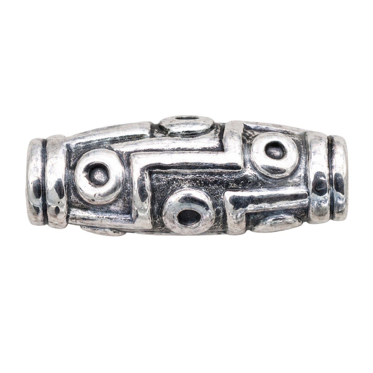 acc-Tibetan Dzi Bead Spacer