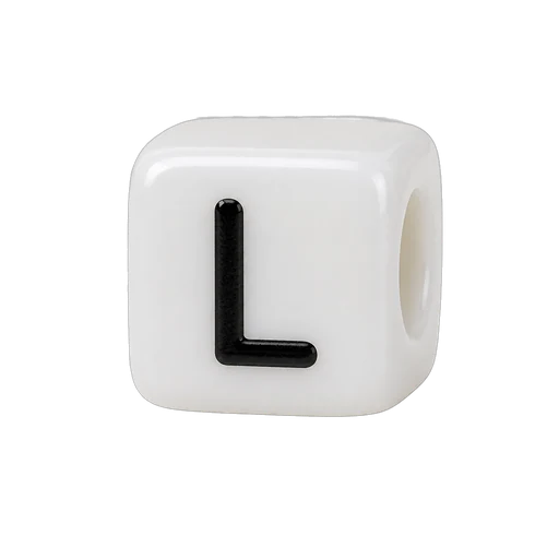 Cube Letter L (clean)