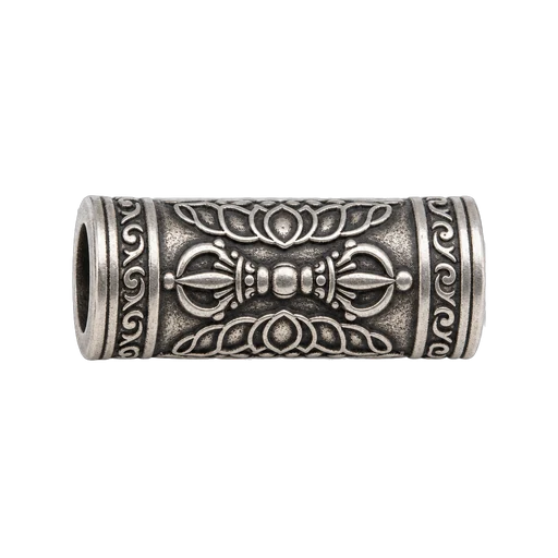 Spacer Bead Silver Tibetan (clean)